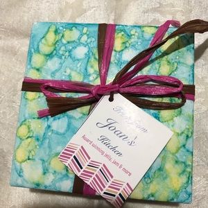 Pretty ceramic coasters!